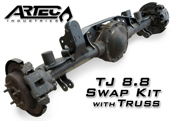 TJ 8.8 Swap Kit W/Truss 97-06 Wrangler TJ Artec Industries - Image 2