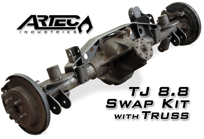 TJ 8.8 Swap Kit W/Truss 97-06 Wrangler TJ Artec Industries - Image 3