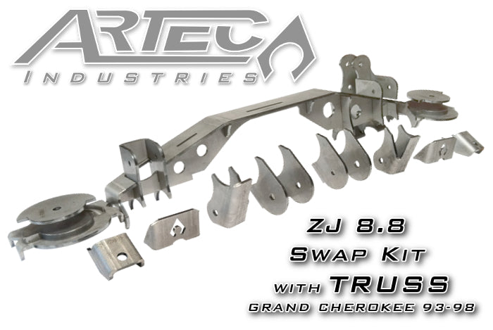 ZJ 8.8 Swap Kit W/Truss 93-98 Jeep Grand Cherokee Artec Industries - Image 1