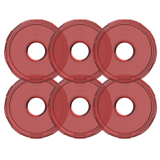 Cyclone V2 LED - Replacement Lens - Red - 6-PK