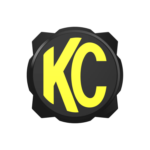 Gravity®? Titan/Pro6 6" Light Cover - Black / Yellow KC Logo