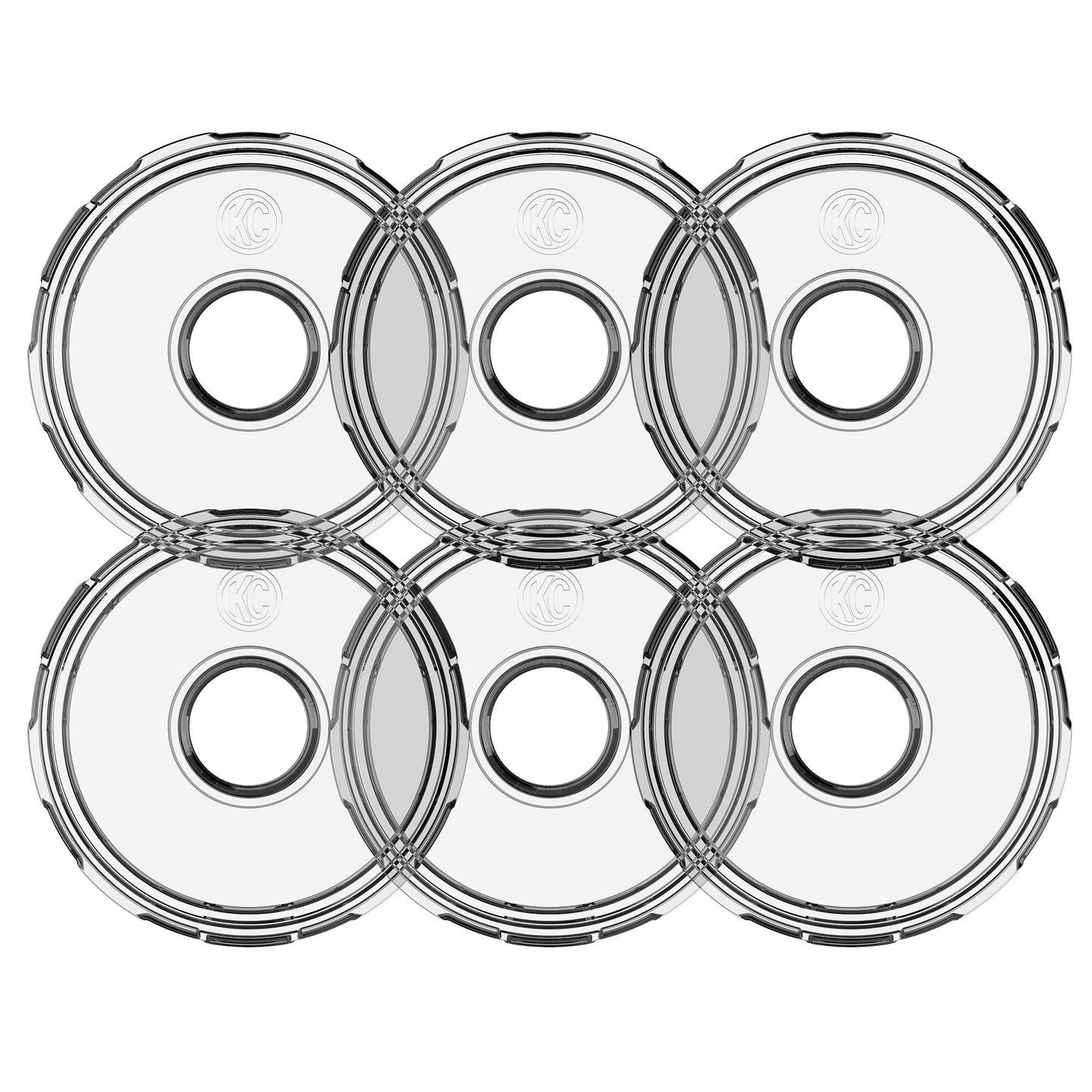 Cyclone V2 LED - Replacement Lens - Clear - 6-PK