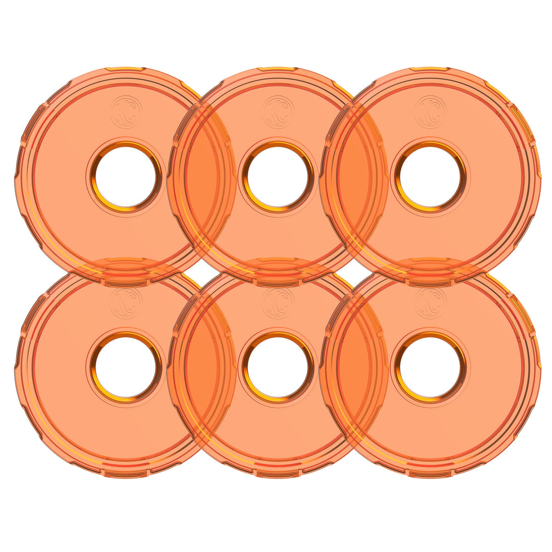 Cyclone V2 LED - Replacement Lens - Amber - 6-PK
