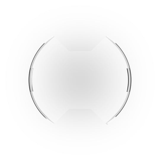 SlimLite® 8" LED - Light Shield - Clear
