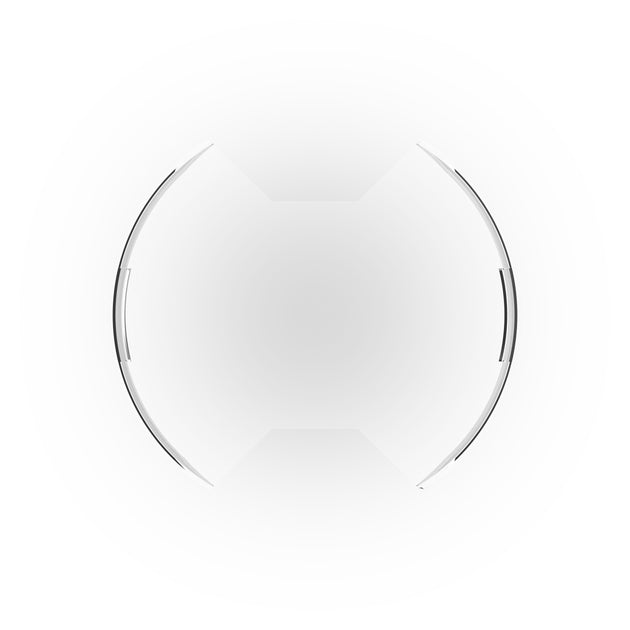 SlimLite® 8" LED - Light Shield - Clear
