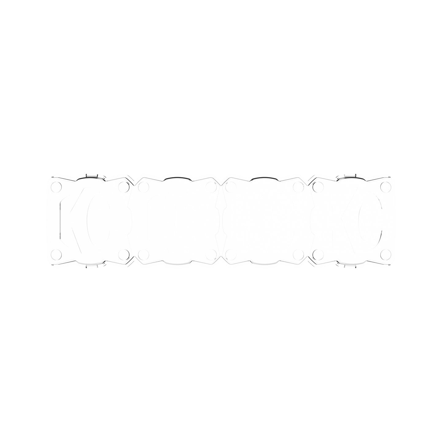 FLEX ERA® LED Light Bar - 10" Light Shield - Clear